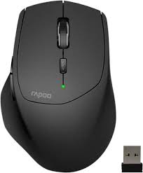 Rapoo MT550W Black Bluetooth Mouse Black